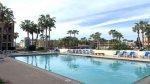 Pool and Hot tub amenities just steps for the beach access,  Vacation Rental South Padre Island Padre Oasis 209